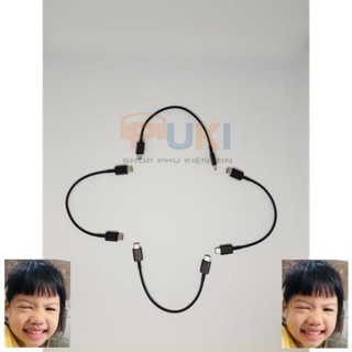 Cáp sạc usb-c to type c dài 20cm sạc nhanh chính hãng samsung