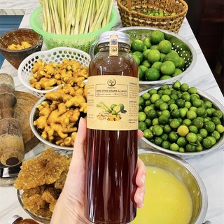 Siro detox gừng chanh sả quất thiên tri