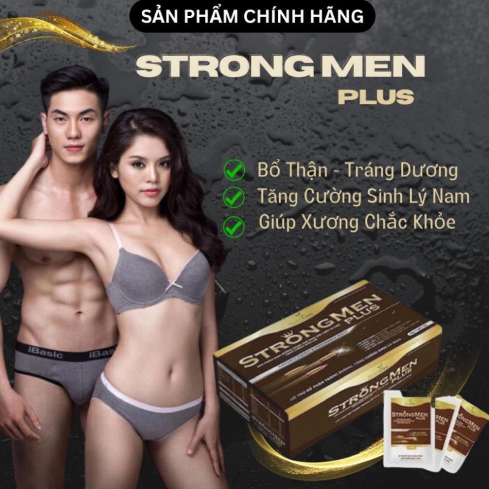 Tăng Cường Sinh Lý Nam STRONG MEN PLUS, Hết Xuất Tinh Sớm , Rối Loạn Cương Dương , Kéo Dài Thời Gian Quan Hệ