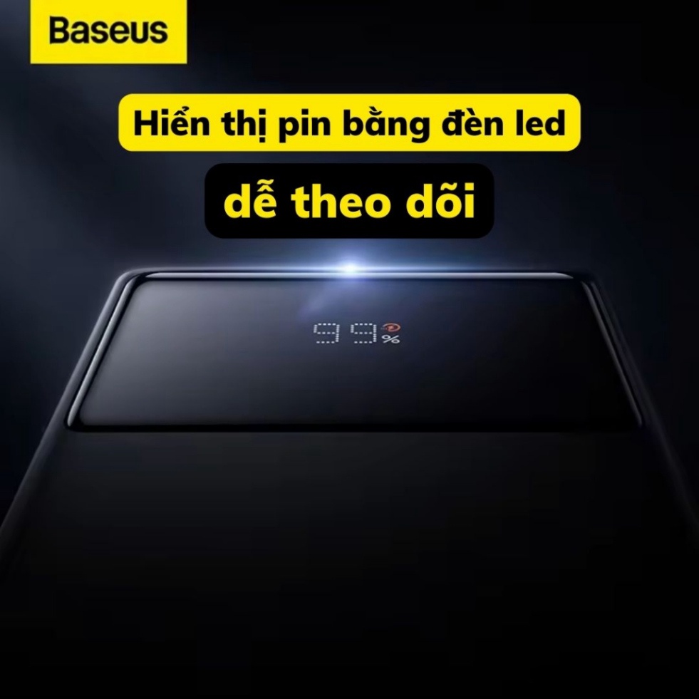 💥XẢ HÀNG💥 Pin Sạc Dự Phòng Baseus Star-Lord 20000mah 22.5W hỗ trợ sạc nhanh Power Delivery cho IP X/14 Pro Max