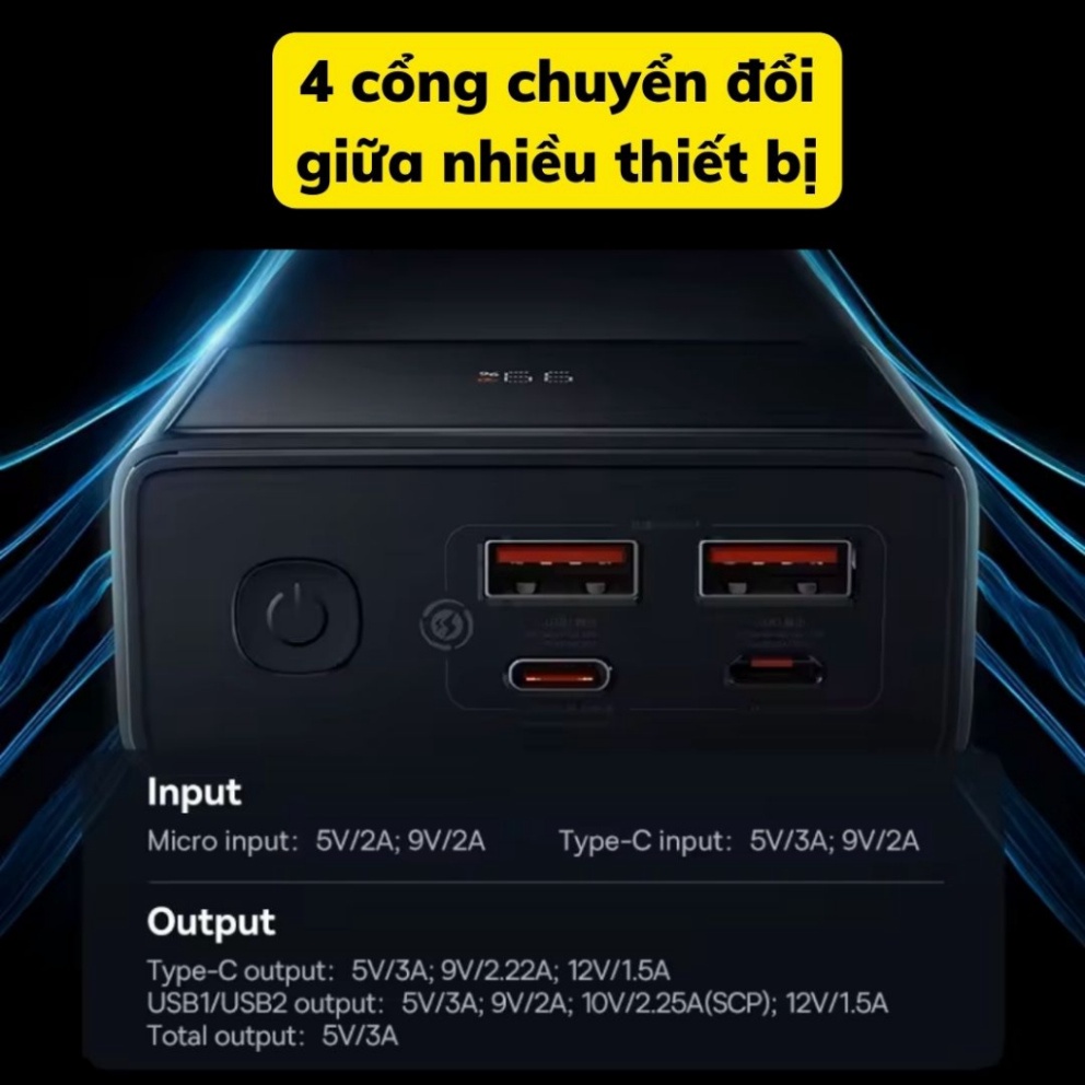 💥XẢ HÀNG💥 Pin Sạc Dự Phòng Baseus Star-Lord 20000mah 22.5W hỗ trợ sạc nhanh Power Delivery cho IP X/14 Pro Max