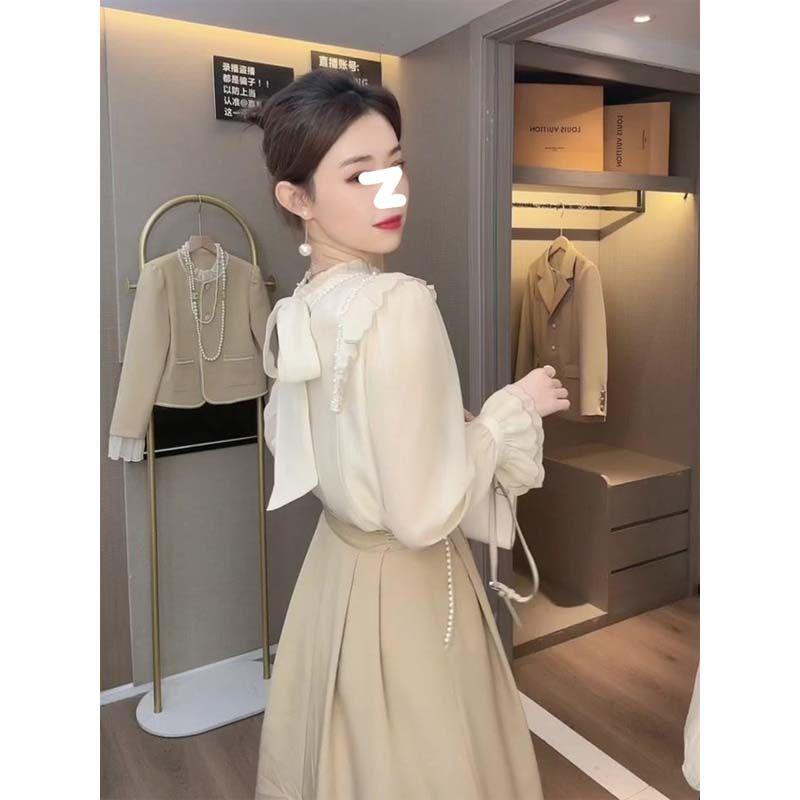 Goouliu Áo Sơ Mi Voan Tay Dài Trước Và Sau Thiết Kế Cá Tính Thời Trang Mùa Xuân 2023 Cho Nữ