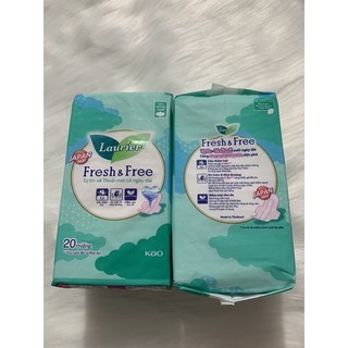 Băng vệ sinh Fresh&Free Laurier 20 miếng (mỏng cánh)