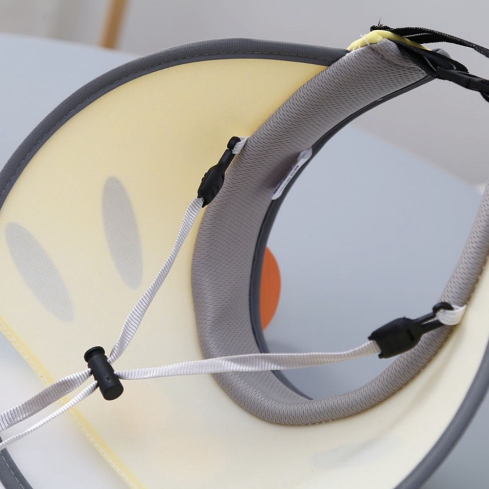 Từ 2 đến 12 tuổi,mũ chống nắng nửa đầu cho bé trai và gái hình các con vật 2 tai xinh xắn