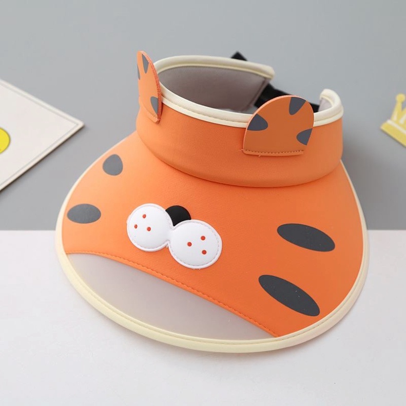 Từ 2 đến 12 tuổi,mũ chống nắng nửa đầu cho bé trai và gái hình các con vật 2 tai xinh xắn