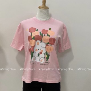 Áo BabyTee in hình HOA TULIP.