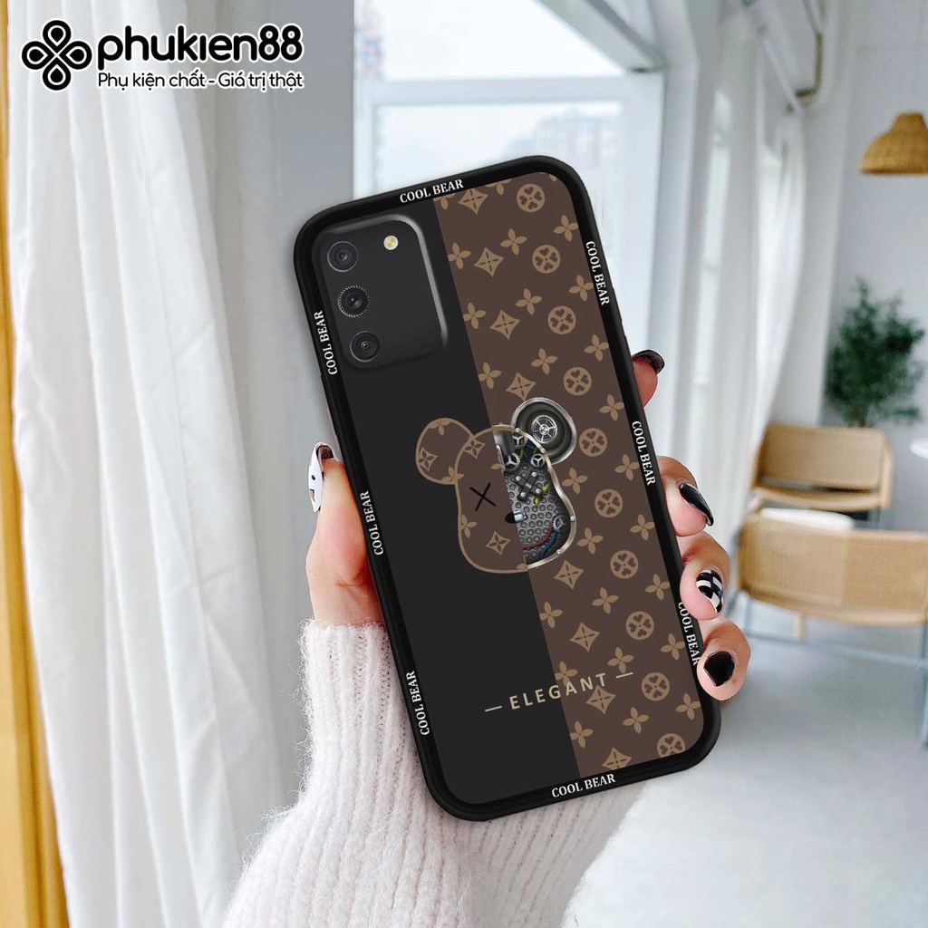 Ốp lưng TPU Samsung S10 Lite bearbrick robot cao cấp, ốp silicon TPU dẻo rẻ đẹp