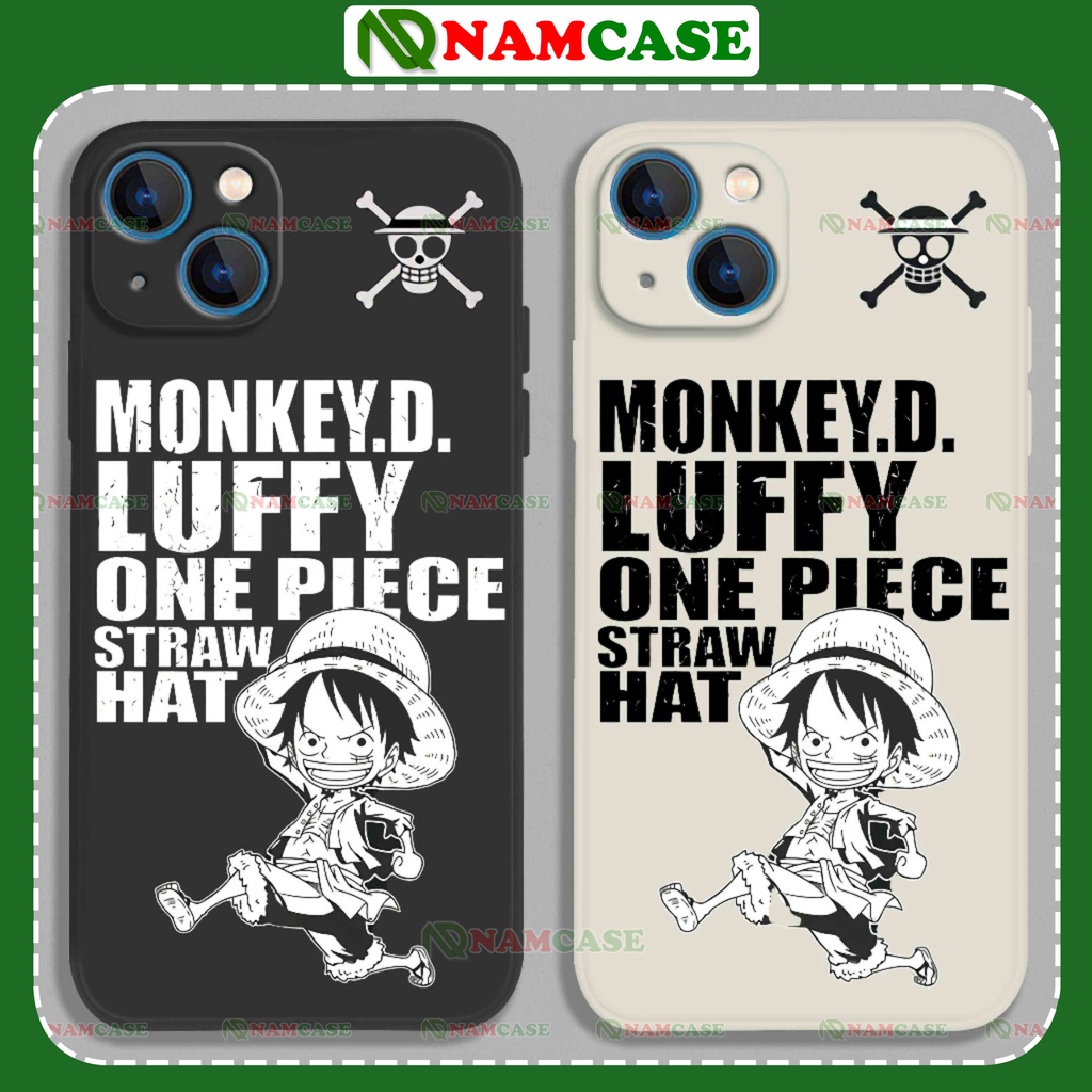 Ốp lưng iphone luffy anime one piece đảo hải tặc cạnh vuông silicon dẻo ip 6/6s/7/8/X/XS/11/12/13/14 Pro Plus Max
