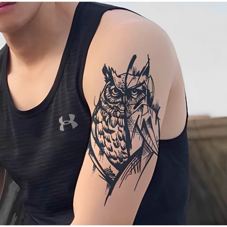 Hình Xăm Dán Tạm Thời Quỷ Chém 11cm X 18cm Chống Thấm Nước 15 Ngày Hot Trend 2023