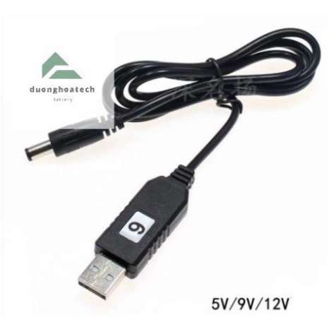 Dây Nguồn USB 5V Ra 12V