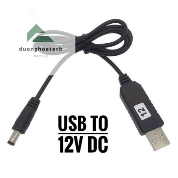 Dây Nguồn USB 5V Ra 12V
