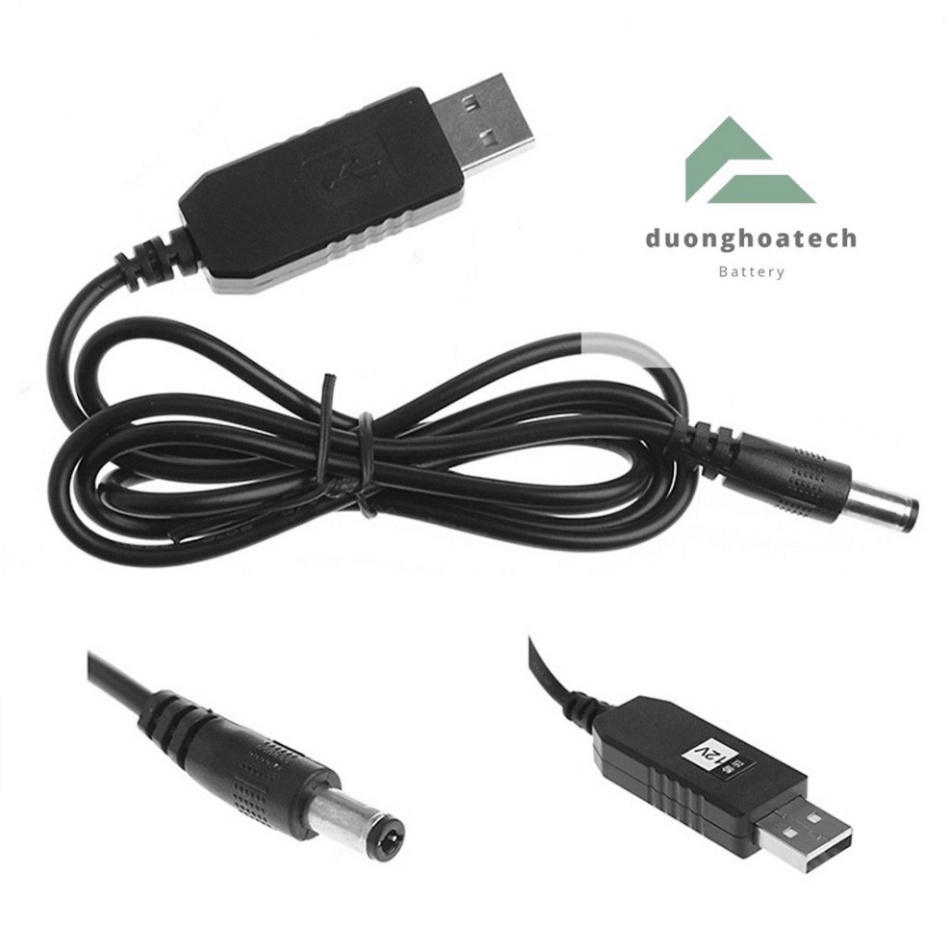 Dây Nguồn USB 5V Ra 12V