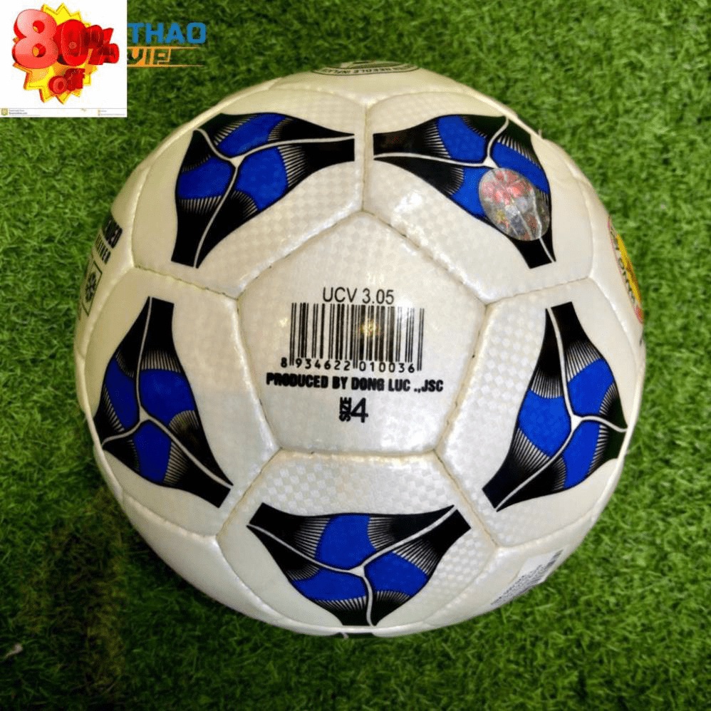 Bóng động lực UCV 3.05 - trắng xanh lam Hot NEW 6 ' $ ' ! . ! bongda