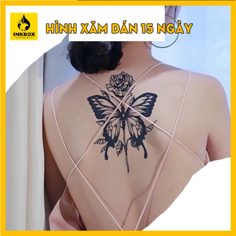 Hình Xăm Dán Tạm Thời Vòng Tay Nhật Cổ 11cm X 18cm Chống Thấm Nước 15 Ngày Hot Trend 2023