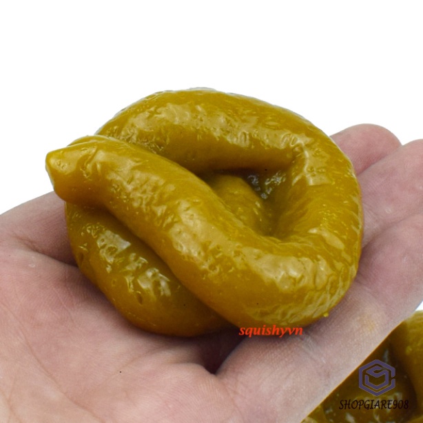 Đồ chơi hình cục phân giả troll bè bạn cực hài hước shit mềm