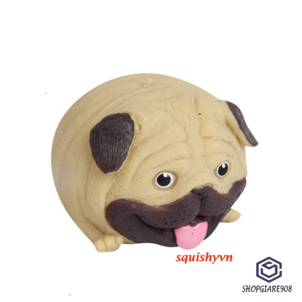 Thú Dẻo Chó Pug Mặt Xệ , giúp làm giảm stress , Xã tress Sau Những Giờ Làm Việc