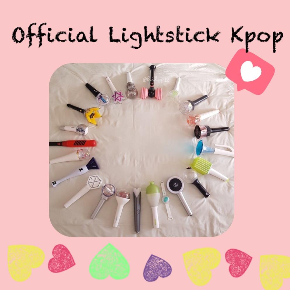 Gậy cổ vũ chính hãng - Lightstick KPOP - Có sẵn Blackpink