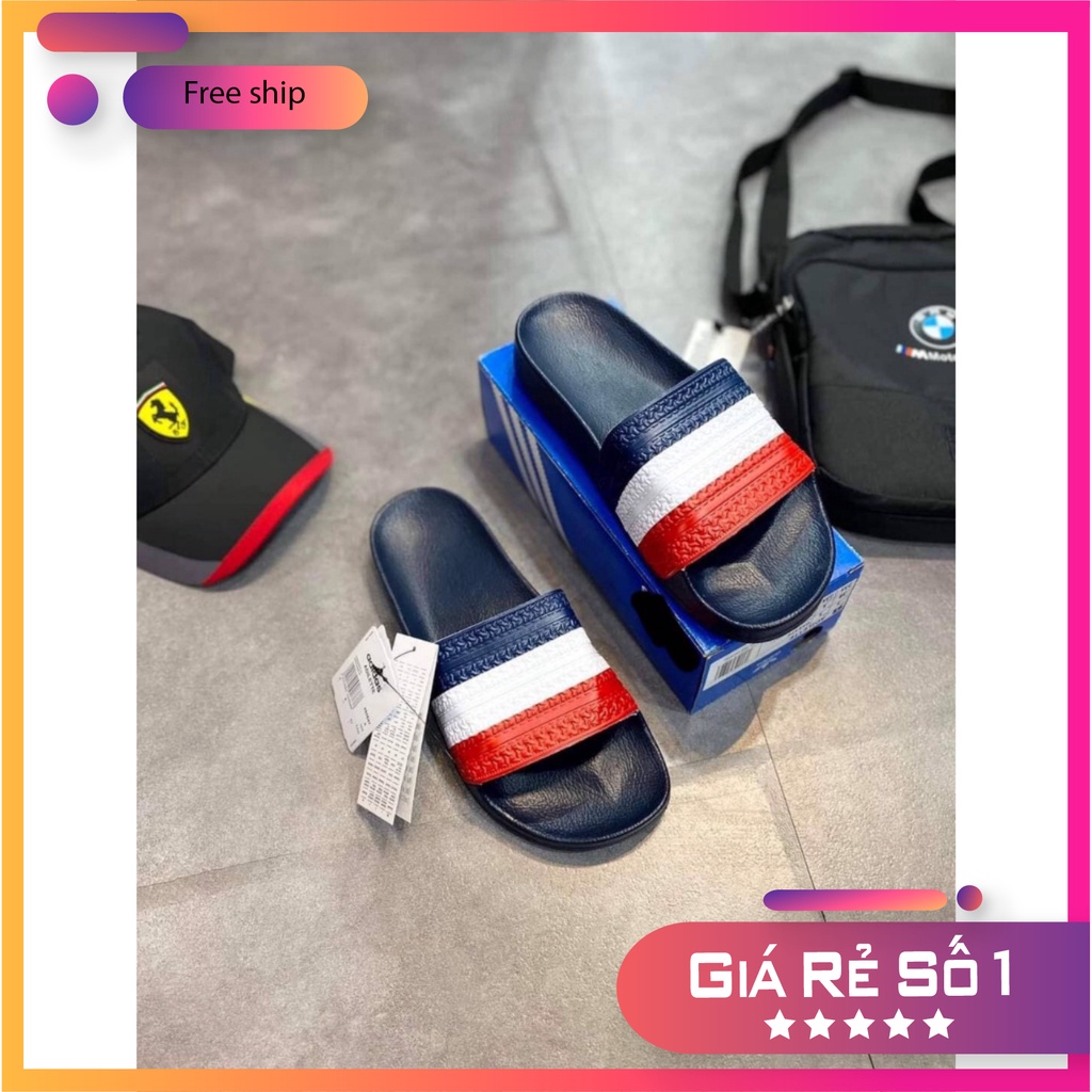 Dép nam nữ quai ngang DG Đế Cao Su Non Êm Chân, Dép quai ngang in vân nổi logo chữ DG