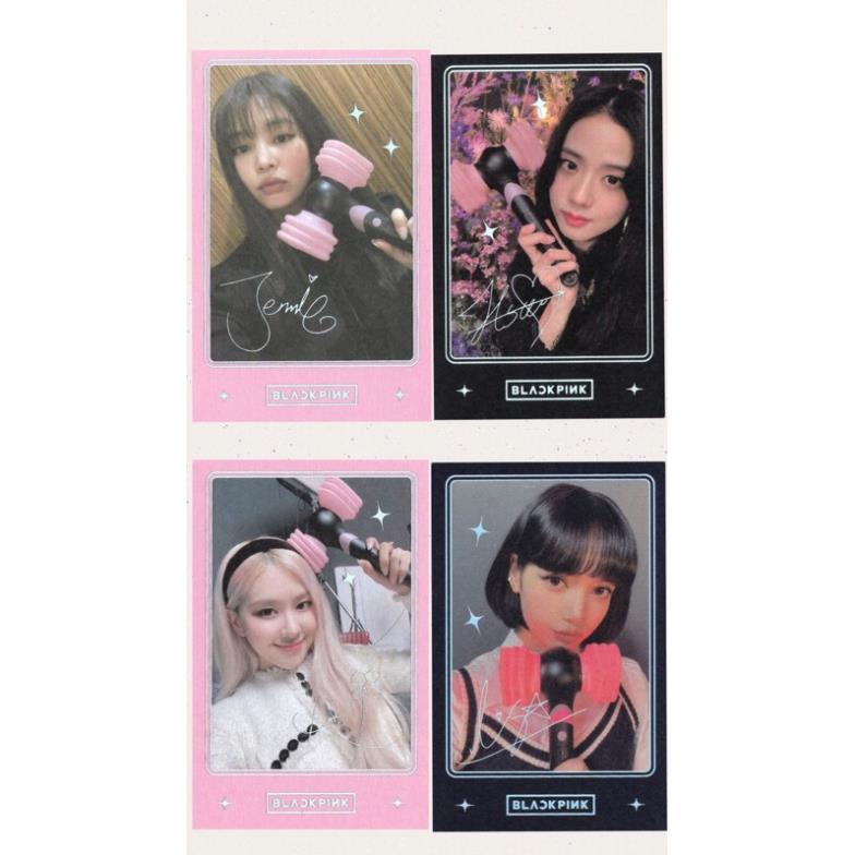 Card Blackpink lightstick ver 1