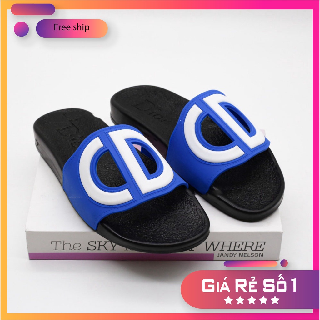 Dép quai ngang Nam D.I.O.R CD Hàng Mới Nhất - Dép Quai Ngang Nam