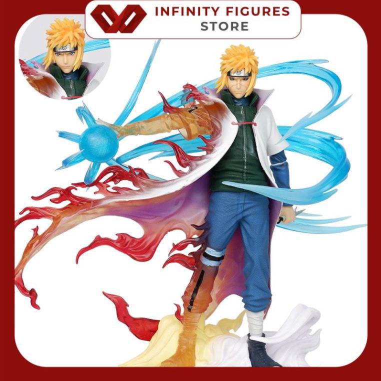 Mô hình nhân vật Minato EVIL hokage đệ tứ KO LED |Figure anime naruto đồ chơi decor trang trí làm quà tặng