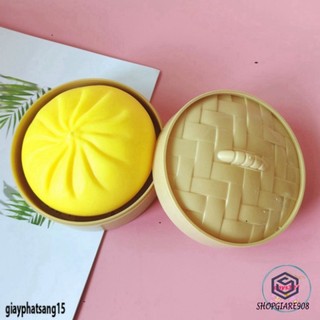 Đồ chơi Squishy bánh bao giải trí