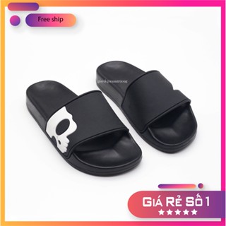 Dép Quai Ngang HYDROGEN Họa Tiết Đầu Lâu Ngôi sao Cực Ngầu ,phong cách trẻ trung , cá tính hot 2024