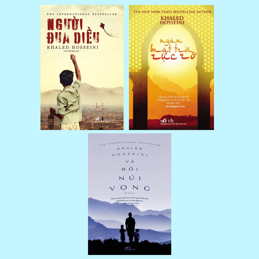 Sách - Series tác giả Khaled Hosseini (cập nhật) - Nhã Nam