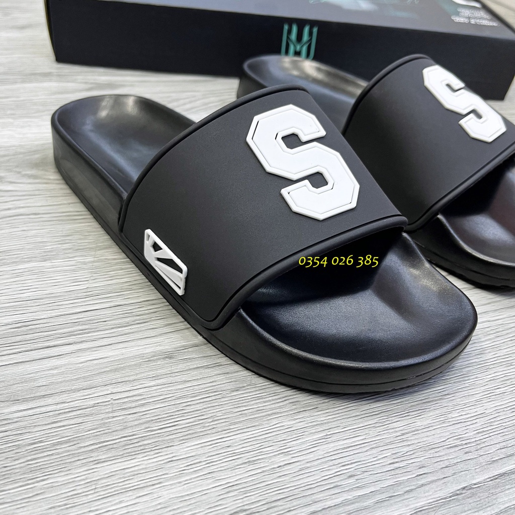 Dép lê thời trang quai ngang nam nữ đẹp chữ S mẫu mới sẵn kho