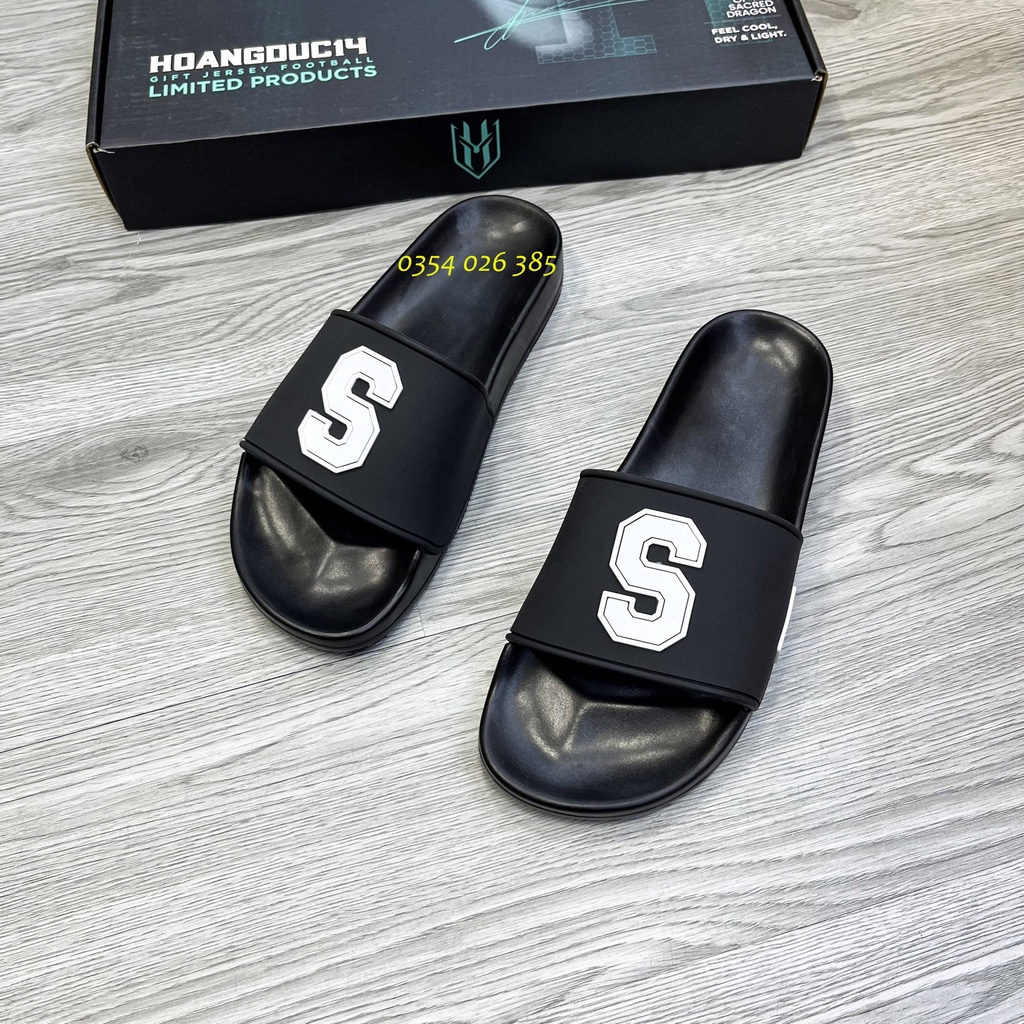 Dép lê thời trang quai ngang nam nữ đẹp chữ S mẫu mới sẵn kho