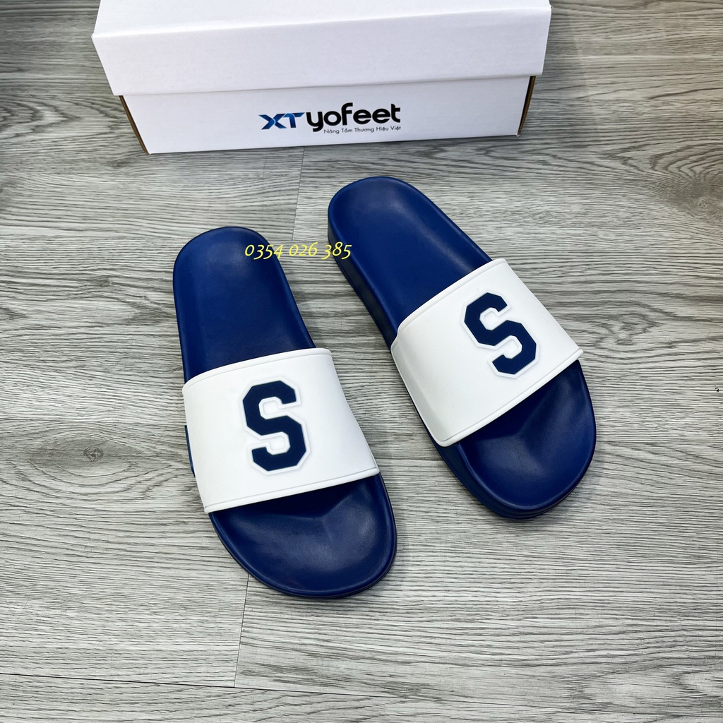 Dép lê thời trang quai ngang nam nữ đẹp chữ S mẫu mới sẵn kho