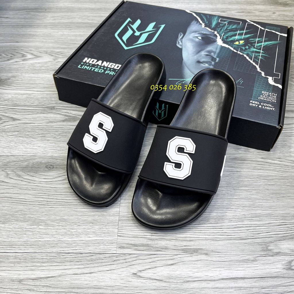 Dép lê thời trang quai ngang nam nữ đẹp chữ S mẫu mới sẵn kho