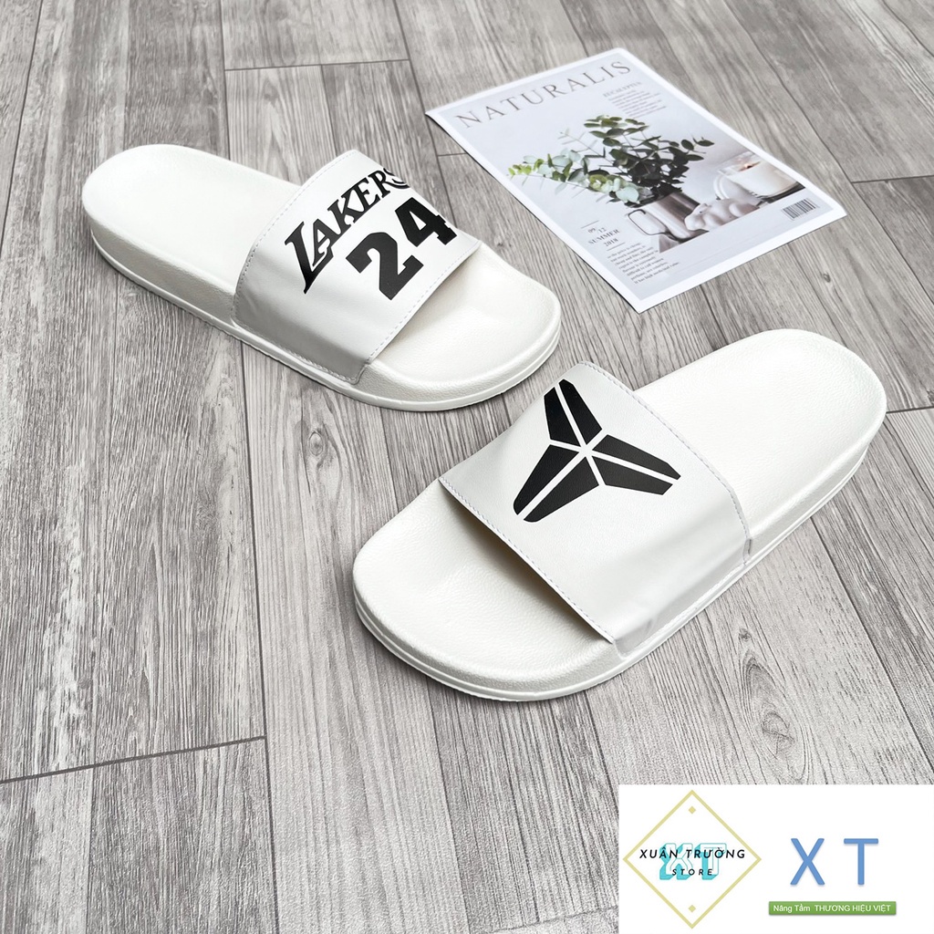 Dép Nam Nữ quai ngang BLUE AND WHITE Dép Thời Trang hè 2023