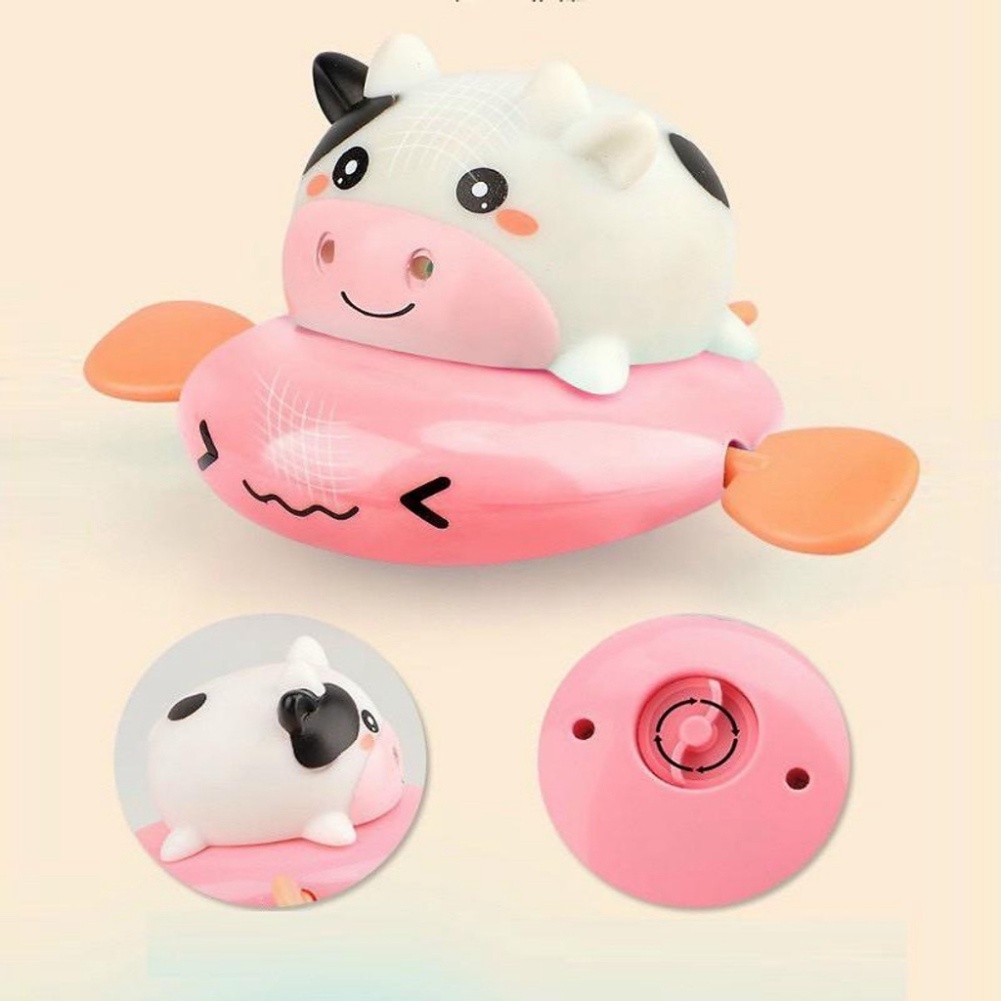 Đồ Chơi Nhà Tắm Cho Bé Rùa, vịt, lơn, bò Bơi Siêu Đáng Yêu Cho Bé Dùng Để Chơi trong nhà tắm khi tắm