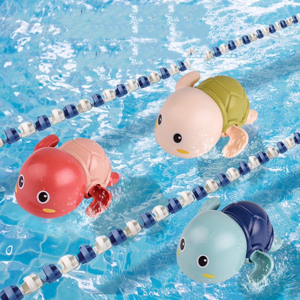 Đồ Chơi Nhà Tắm Cho Bé Rùa, vịt, lơn, bò Bơi Siêu Đáng Yêu Cho Bé Dùng Để Chơi trong nhà tắm khi tắm