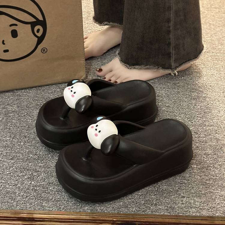 Dép Xỏ Ngón Đế Dày Thời Trang Mùa Hè 2023 Mới Cho Nữ