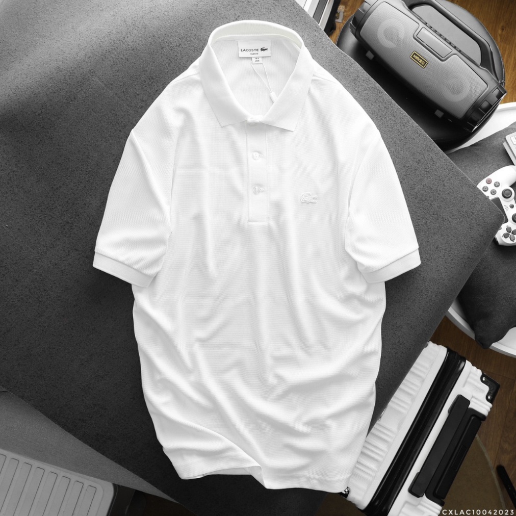 Áo Thun Nam Slimfit POLO BASIC LCST GOLF TRƠN khuy màu Xà Cừ Logo thêu dáng dài 6 màu hàng xuất xịn Có Big Size
