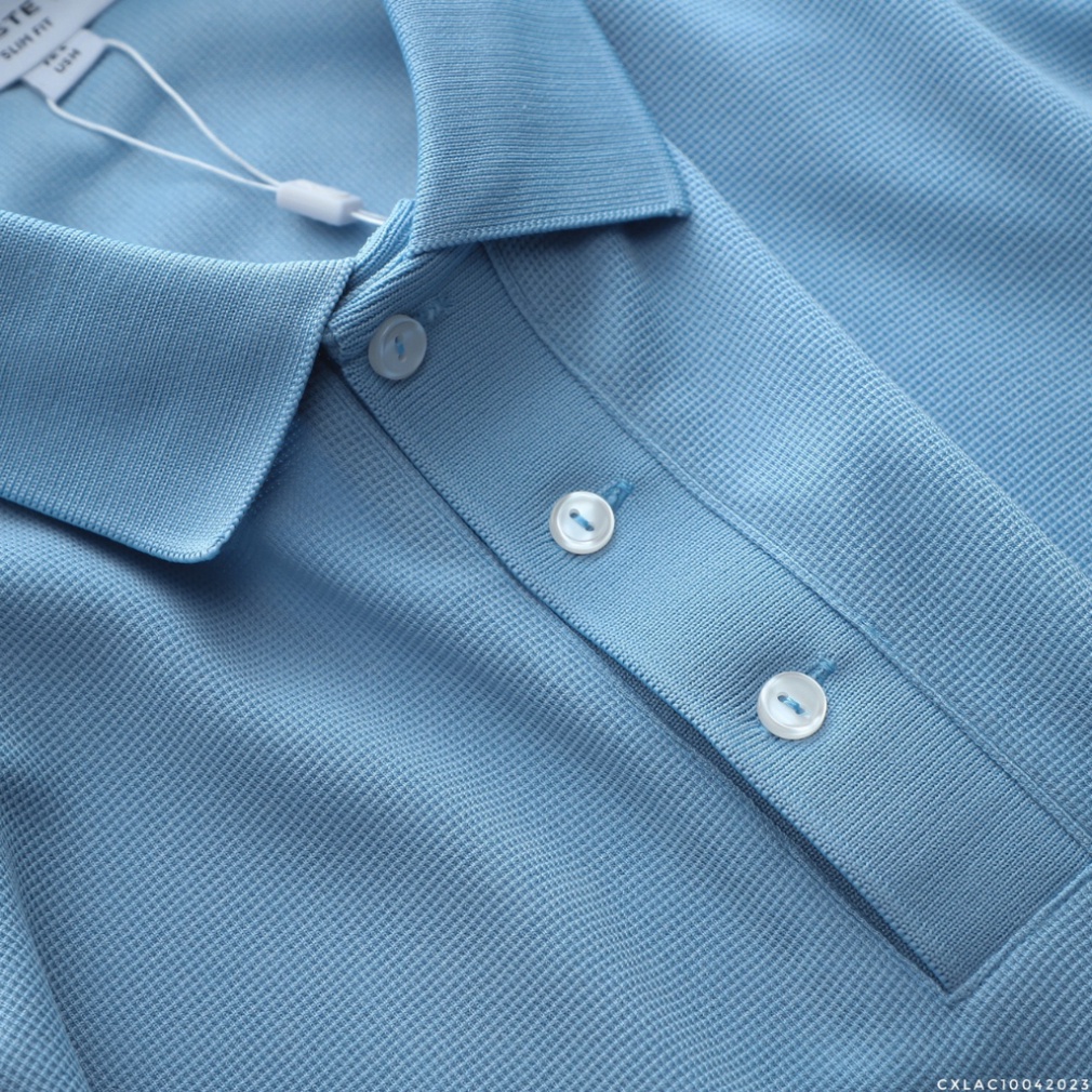 Áo Thun Nam Slimfit POLO BASIC LCST GOLF TRƠN khuy màu Xà Cừ Logo thêu dáng dài 6 màu hàng xuất xịn Có Big Size