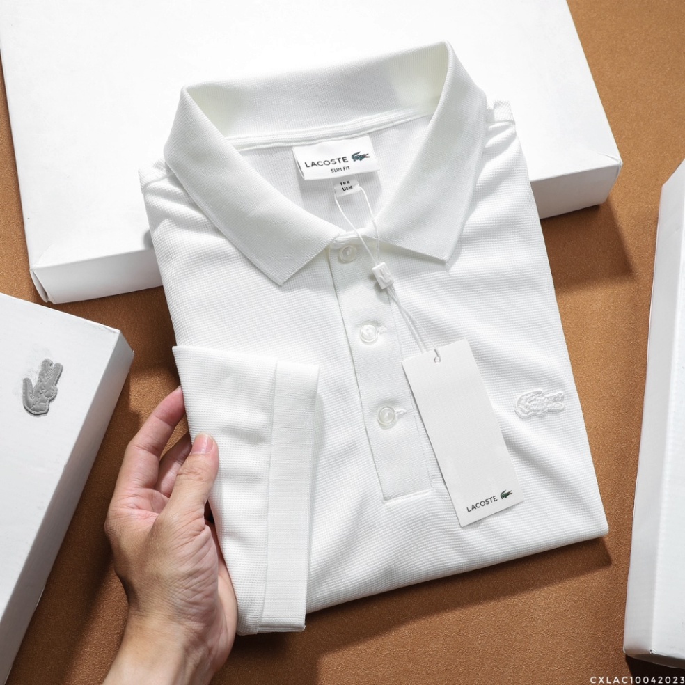 Áo Thun Nam Slimfit POLO BASIC LCST GOLF TRƠN khuy màu Xà Cừ Logo thêu dáng dài 6 màu hàng xuất xịn Có Big Size