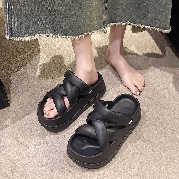 Sandal Đế Dày Thời Trang Mùa Hè 2023 Dành Cho Nữ