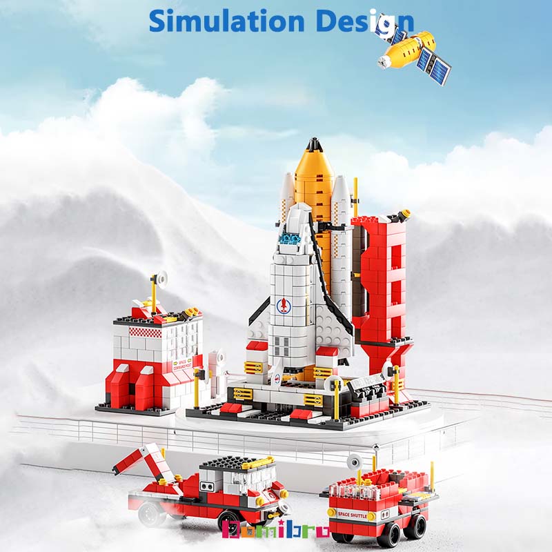 Đồ chơi lego Tàu Vũ Trụ xếp hình lớn khối xây dựng mô hình Trạm Vũ Trụ siêu to thông minh cho trẻ