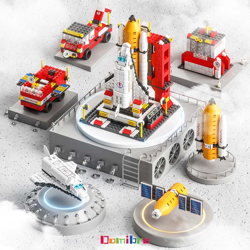 Đồ chơi lego Tàu Vũ Trụ xếp hình lớn khối xây dựng mô hình Trạm Vũ Trụ siêu to thông minh cho trẻ