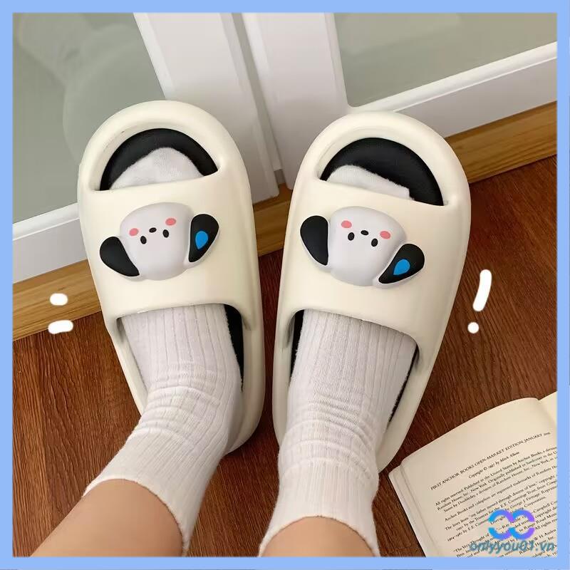 Dép lê nữ tối giản học sinh con dễ thương