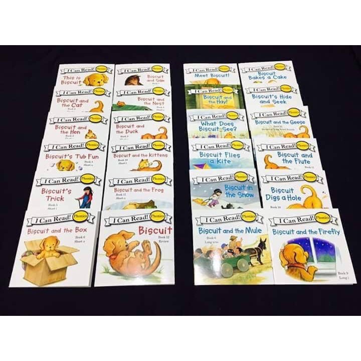  Hàng nhập - Tặng File Mp3 - Biscuit mini 24q (Biscuit i can read)