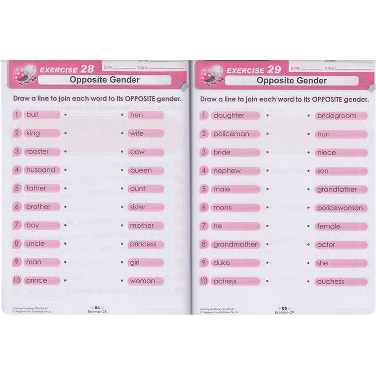 Bộ 6q - Learning Vocabulary 1-6