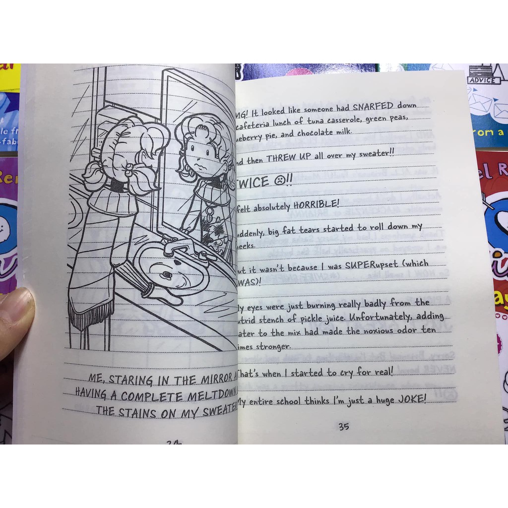 Bộ FULL 12q - Dork Diaries