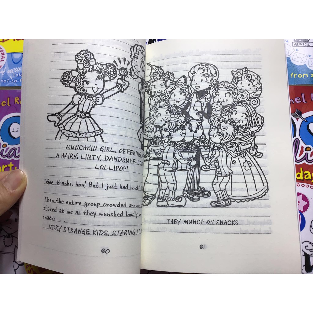 Bộ FULL 12q - Dork Diaries