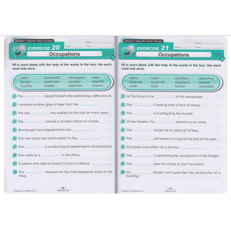 Bộ 6q - Learning Vocabulary 1-6