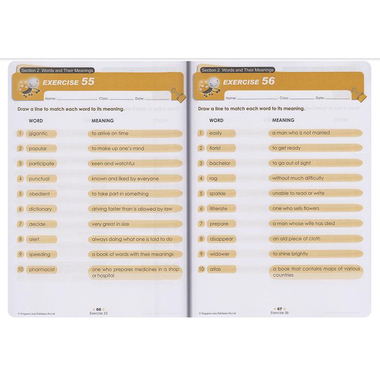 Bộ 6q - Learning Vocabulary 1-6