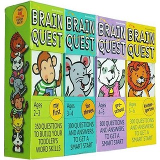Bán lẻ - Thẻ Fashcard Brain quest 2-6 tuổi